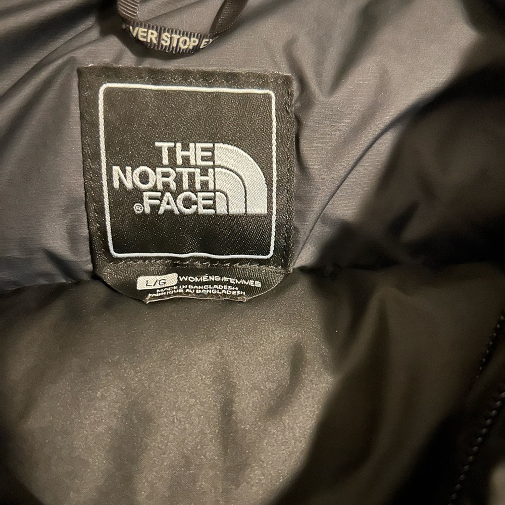 The North Face Black Puffy Vest - Picture 3 of 5